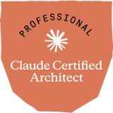 Claude Certified Architect badge